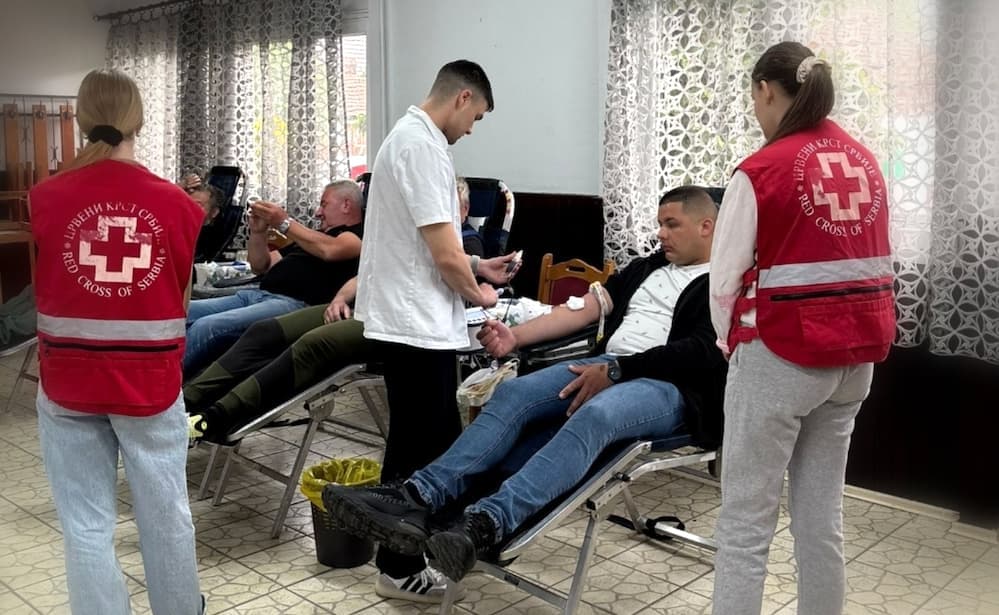 Fotografija uz vest: Odigraj svoju ulogu, daj krv: Akcija dobrovoljnog davanja krvi 21. maja u Smederevskoj Palanci
